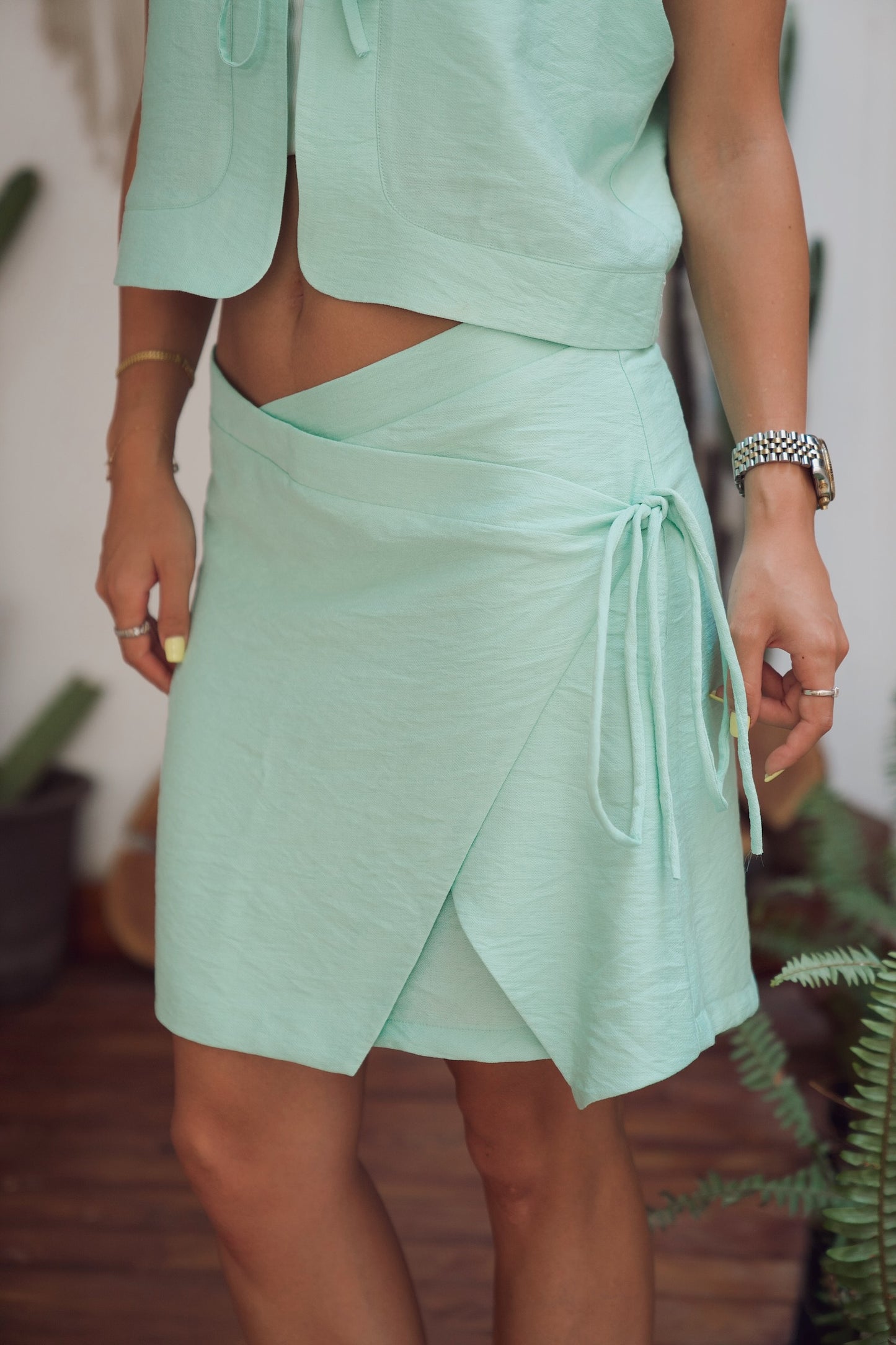 Mykonos Skirt in Mint